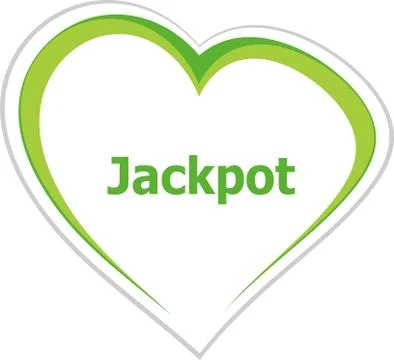 Text Jackpot. Business concept Stock Illustration