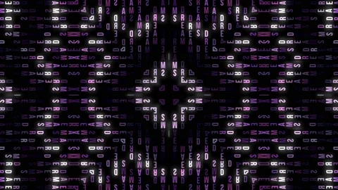 Text kaleidoscope Stock Footage 135227326