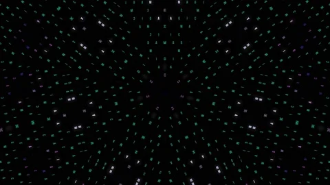 Text kaleidoscope Stock Footage 135227331