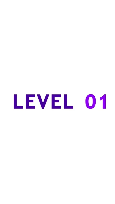 Text level 1 animation Congrats. You Climbed to a Higher Level animated on .. Stock Footage 322966668