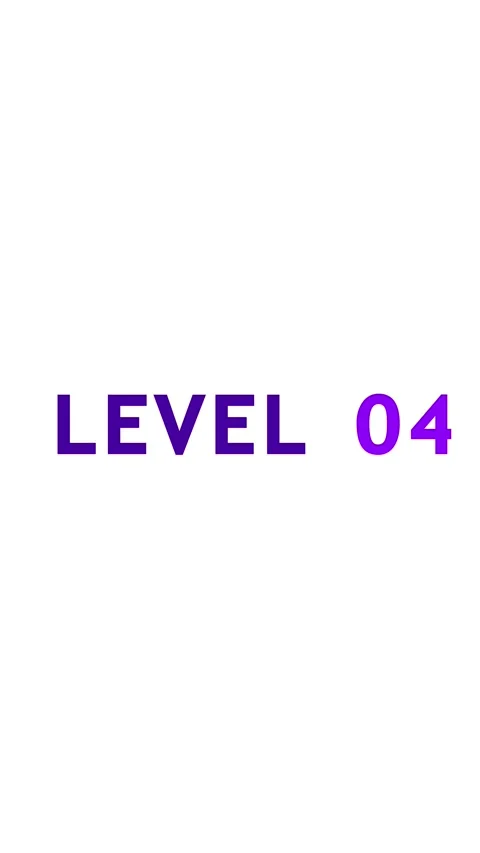 Text level 4 animation Congrats. You Climbed to a Higher Level animated on .. Video stock 322966633