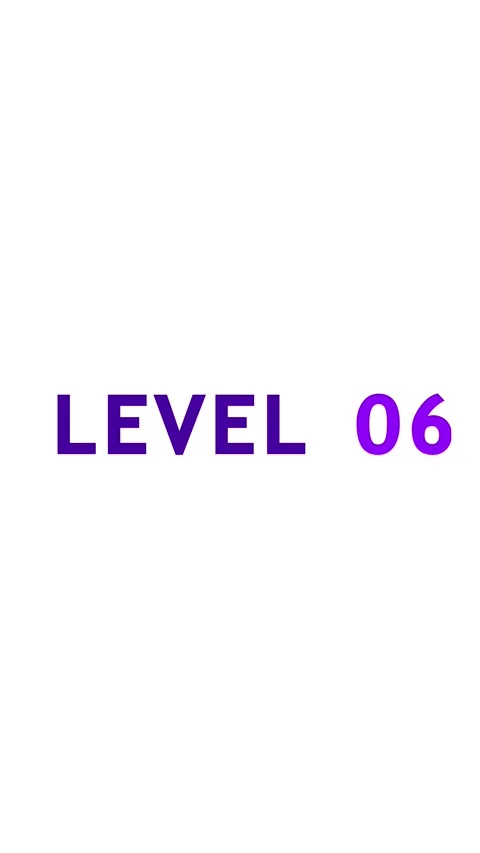 Text level 6 animation Congrats. You Climbed to a Higher Level animated on .. Stock Footage 322966619