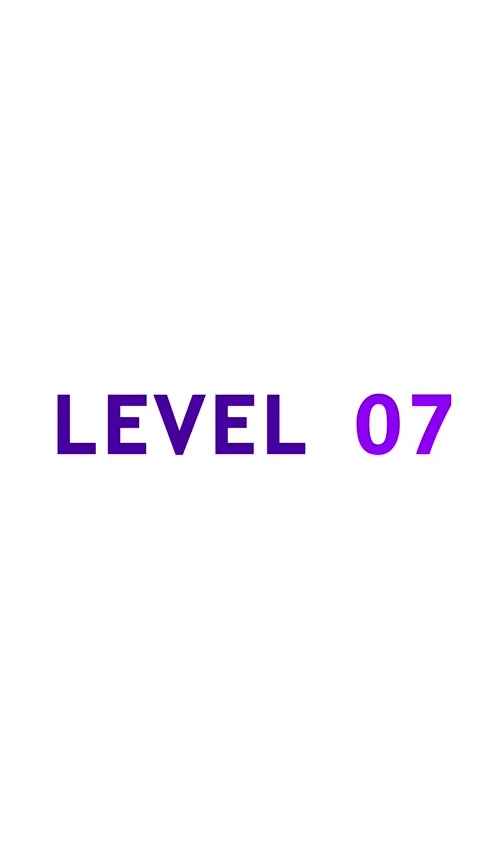 Text level 7 animation Congrats. You Climbed to a Higher Level animated on .. Stock Footage 322966616
