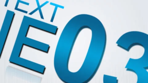 Text Line Presentation After Effects stock