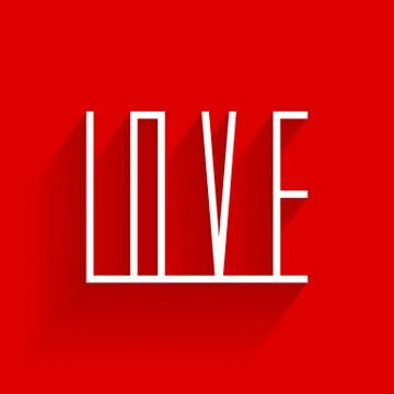 Text love. Illustrazione stock