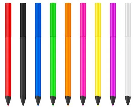 Text marker 3 Illustrazione stock