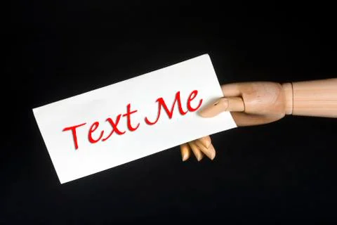 Text me. Stock Photos