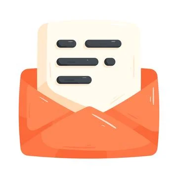 Text message Stock Illustration