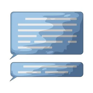 Text Message illustration Stock Illustration