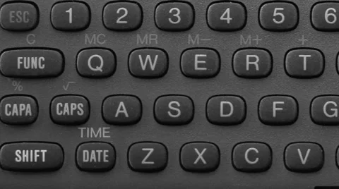 Text Message Keypad HD Stock Footage 40713613