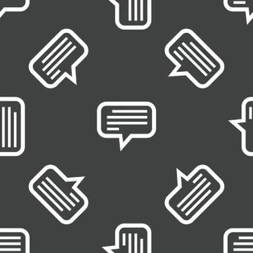Text message pattern Illustrazione stock
