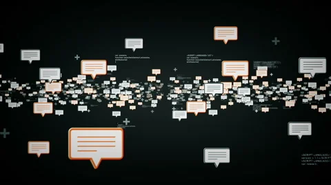 Text Messages Silver Stock Footage 54426865