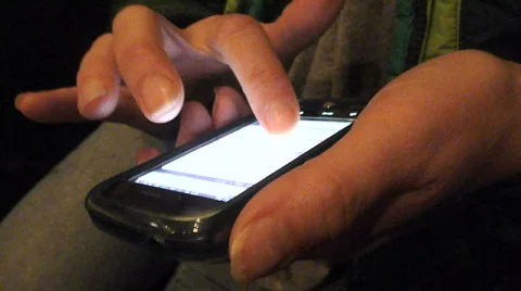 Text Messaging Stock Footage 703088