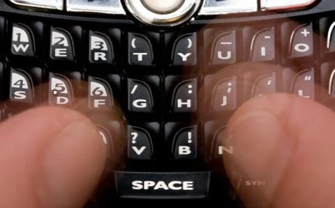 Text messaging Stock Photos