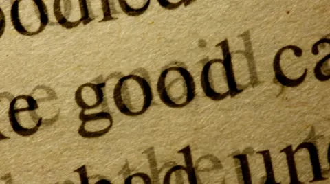 Text moves Stock Footage 17300784