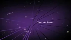 Text n lines Stock After Effects