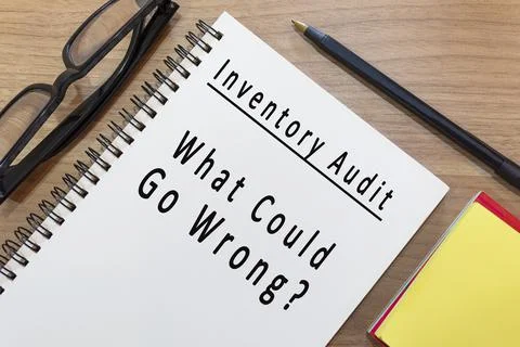 Text on notepad with yellow note and study glasses. Business concept Stock Photos