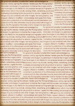 Text on old paper Stock-Fotos