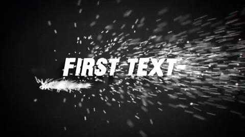 Text Opener Stock After Effects