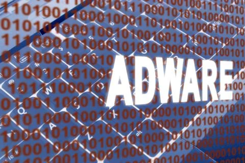 Text over binary code Stock Illustration