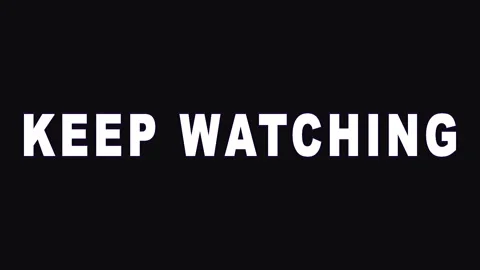 Text overlay with repeatedly animated words KEEP WATCHING during a dark bac.. Stock Footage 344035380