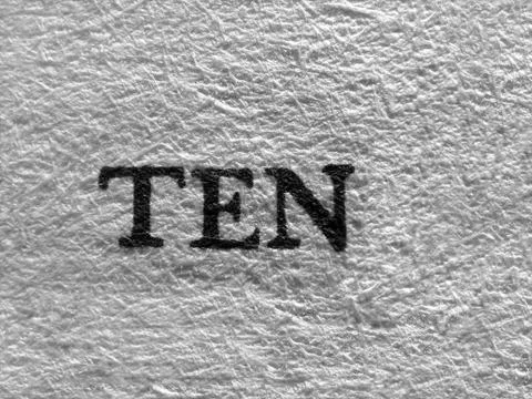 Text on paper texture Stock Photos