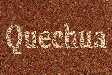 Text Quechua Stock Illustration