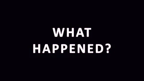 Text question repeating against black background in cinematic motion for co.. Video stock 344032390