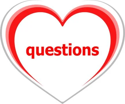 Text Questions. Education concept Stock Illustration