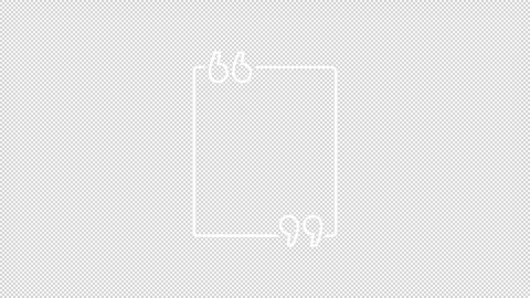 Text quote white line animation Stock Footage 313979604