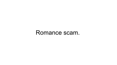 Text romance scam typing in search engine close up animation Stock Footage 280347787