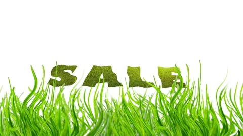 Text Sale on a white background. The text waves like a flag. You can use it to Stock-Footage 131154979