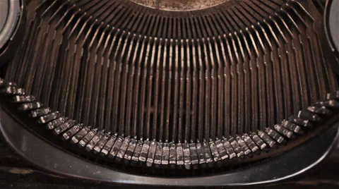 A Text Set On An Old Typewriter 2 Stock-Footage 58891191