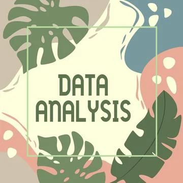 Text showing inspiration Data Analysis. Business showcase Translate numbers to Illustrazione stock