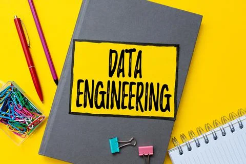 Text showing inspiration Data Engineering. Business approach data science that Stock Photos