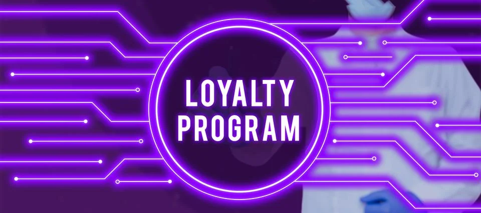 Text showing inspiration Loyalty Program. Internet Concept marketing effort that Stock Photos