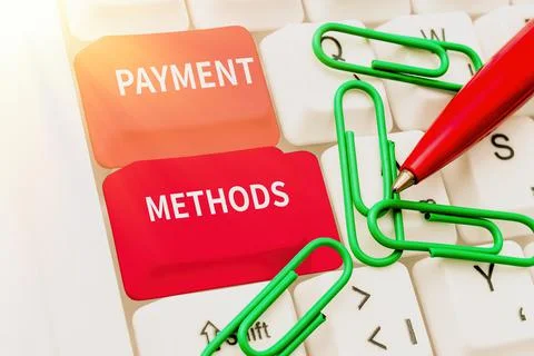 Text showing inspiration Payment Methods. Internet Concept Several ways utilized Stock Photos