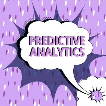 Text showing inspiration Predictive Analytics. Word for Optimize Collection イラスト素材