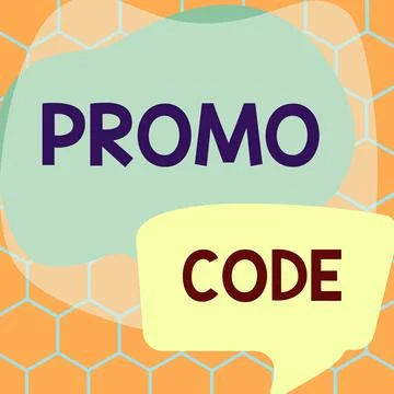 Text showing inspiration Promo Code. Business approach digital numbers that give Stock Illustration