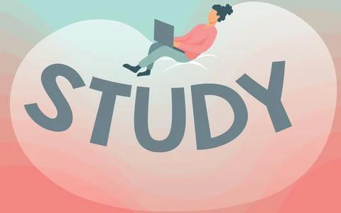 Text showing inspiration Study. Internet Concept devotion of time and attention 스톡 일러스트