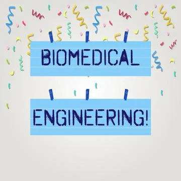 Text sign showing Biomedical Engineering. Conceptual photo advances knowledge イラスト素材