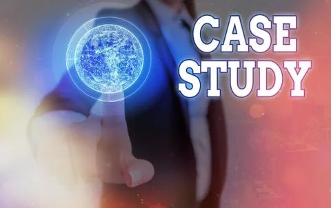 Text sign showing Case Study. Conceptual photo indepth examination method 스톡 사진