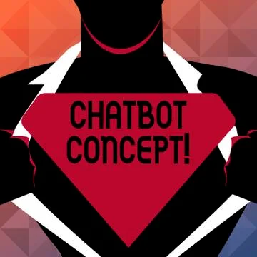 Text sign showing Chatbot Concept. Conceptual photo Virtual assistant artificial Ilustración de archivo