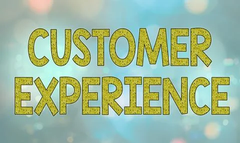 Text sign showing Customer Experience. Conceptual photo product of interaction Stock Illustration