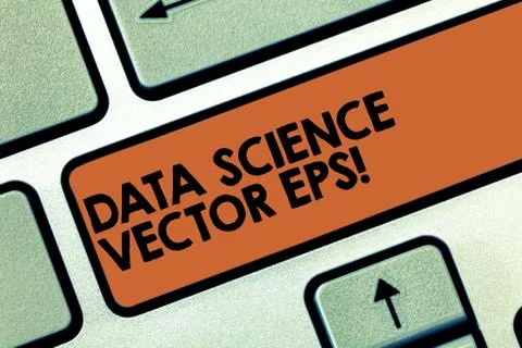 Text sign showing Data Science photo Eps. Conceptual photo Digital information Stock Photos