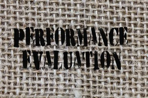 Text sign showing Performance Evaluation. Conceptual photo Evaluates Employee Stock Photos