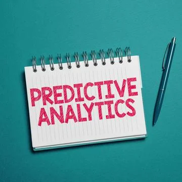 Text sign showing Predictive Analytics. Business overview Optimize Collection Stock Photos