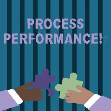 Text sign showing Process Perforanalysisce. Conceptual photo measure of how Stock Illustration