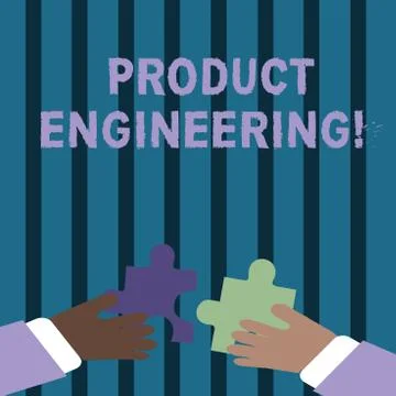Text sign showing Product Engineering. Conceptual photo process of designing and Stock Illustration