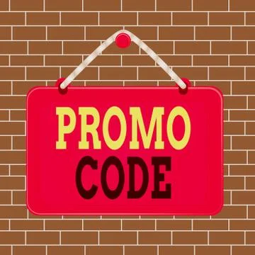 Text sign showing Promo Code. Conceptual photo digital numbers that give you Stock Illustration